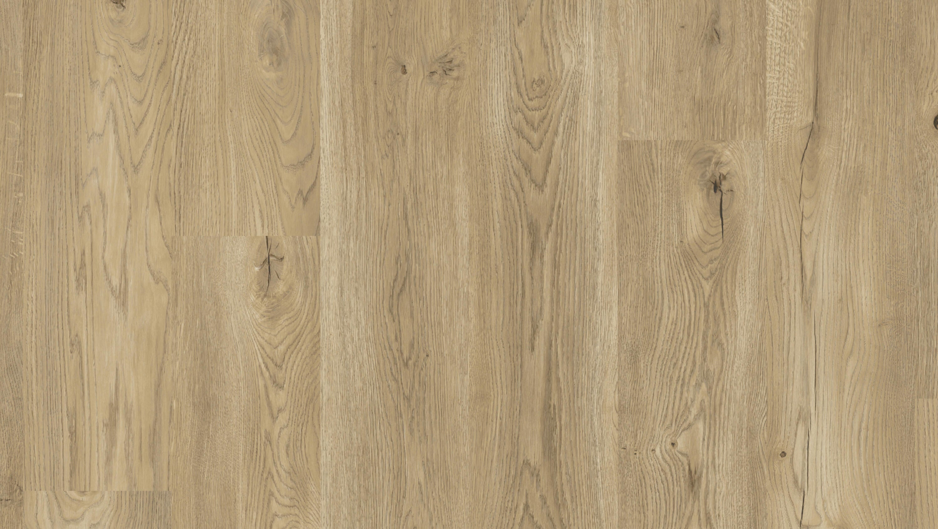 Tarkett iD Inspiration 55 Naturals Royal Oak Oiled Natural, Flächenansicht des Dekors im Breitformat