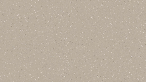 Tarkett iD Inspiration 55 Naturals Terrazzo Natural Sepia, Flächenansicht des Dekors im Breitformat