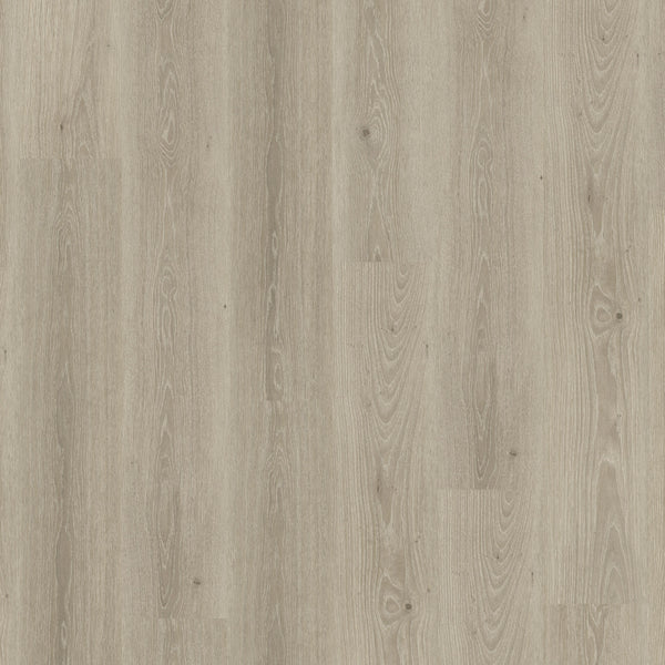 Tarkett iD Essence Rigid 55 Tribe Oak Grey Klick-Vinylboden mit Holzmaserung und grau-olivfarbenem Design, authentische Holzoptik