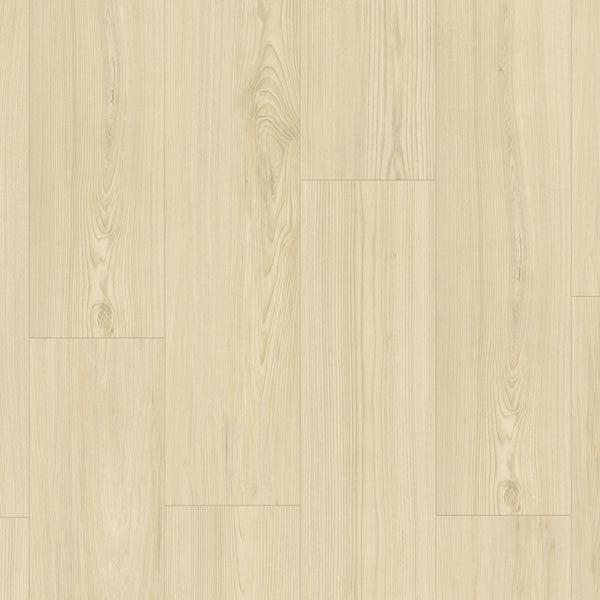 Tarkett iD Inspiration 55 Naturals Brushed Elm Beige Vinylboden aus Klebevinyl mit Holzmaserung und hellbeigem Farbton