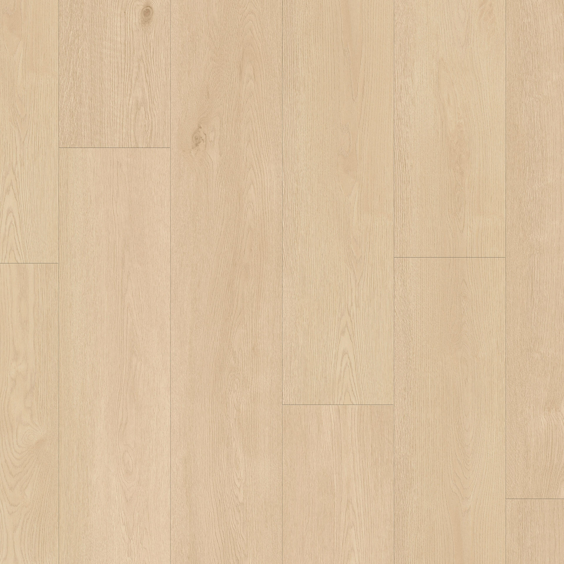 Vinylboden Tarkett iD Inspiration 30 Naturals Chatillon Eichenholz, Klebevinyl mit naturgetreuer Holzmaserung und hellbrauner Optik.