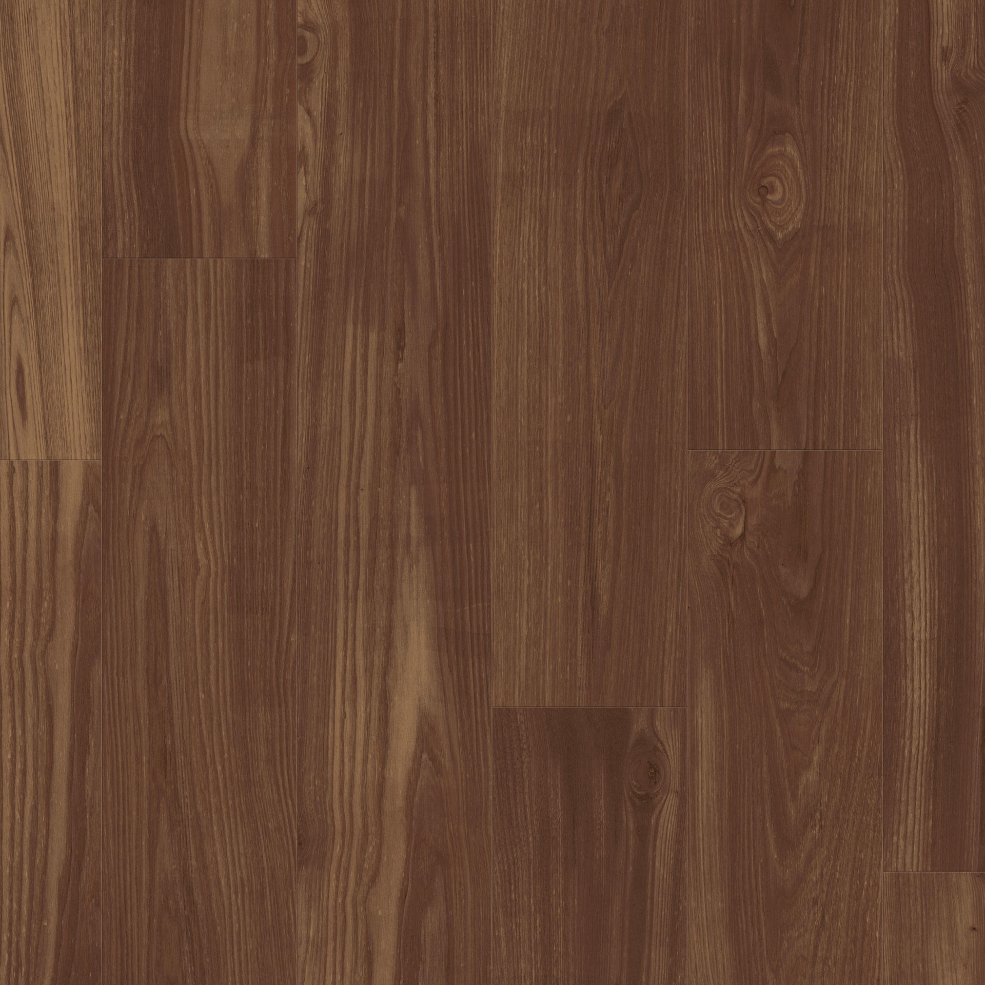 Vinylboden Tarkett iD Inspiration 55 Naturals Chestnut Smoked, Klebevinyl mit rustikaler Holzoptik und dunklem Narbenmuster.