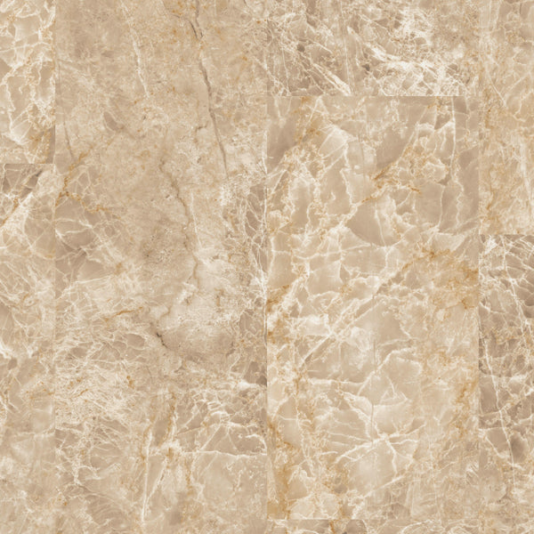 Vinylboden Tarkett iD Inspiration 55 Naturals Emperador Beige, Klebevinyl mit Holzoptik, Nahaufnahme des Bodenbelags