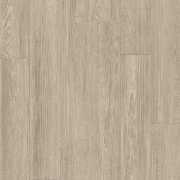 Tarkett iD Inspiration 55 Classics Klebevinyl in Patina Ash Brown, Vinylboden mit Holzmaserung und dunklem Braunton