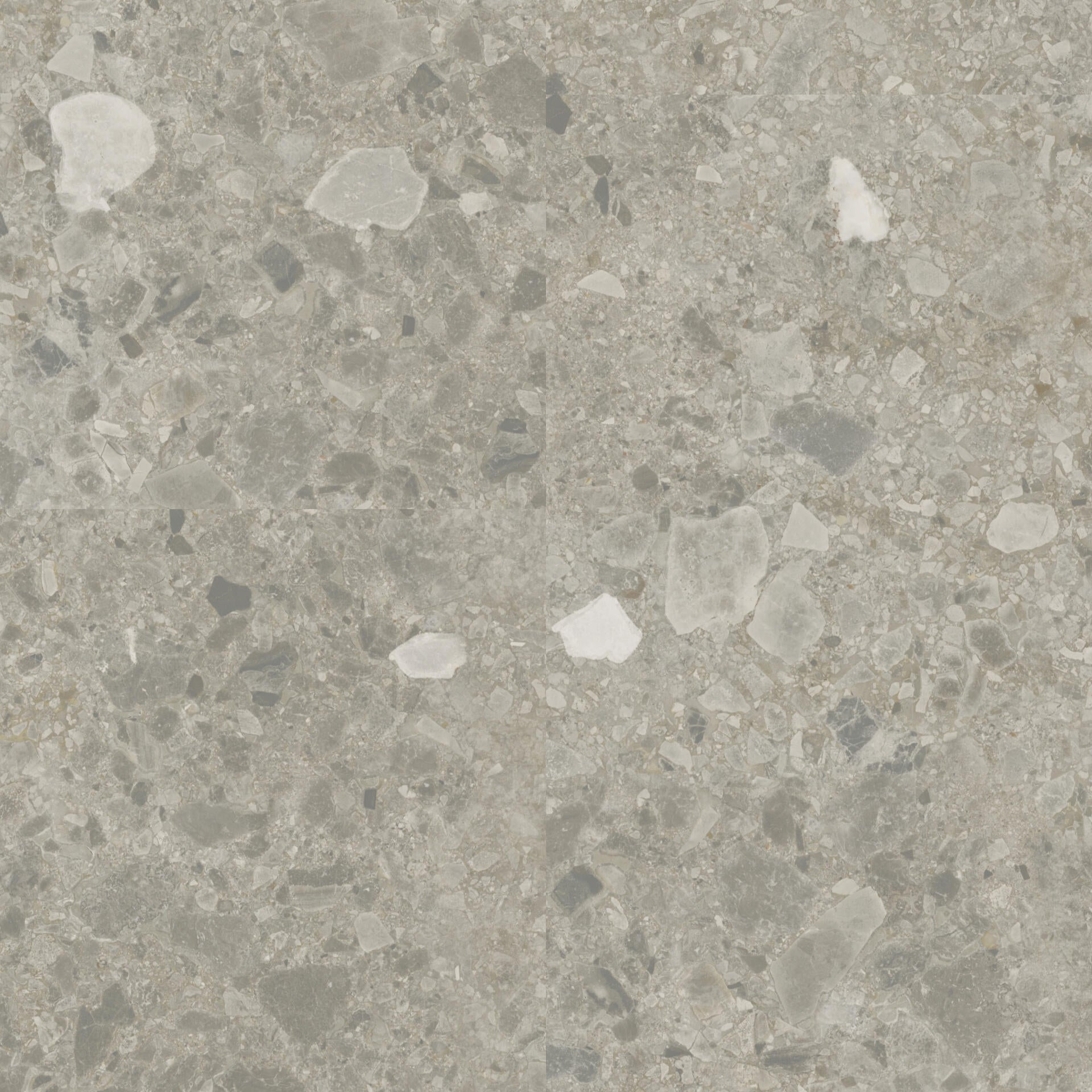 Tarkett iD Click Ultimate 55 Naturals Breccia Grey Klick-Vinyl, Dekorbild in Steinoptik