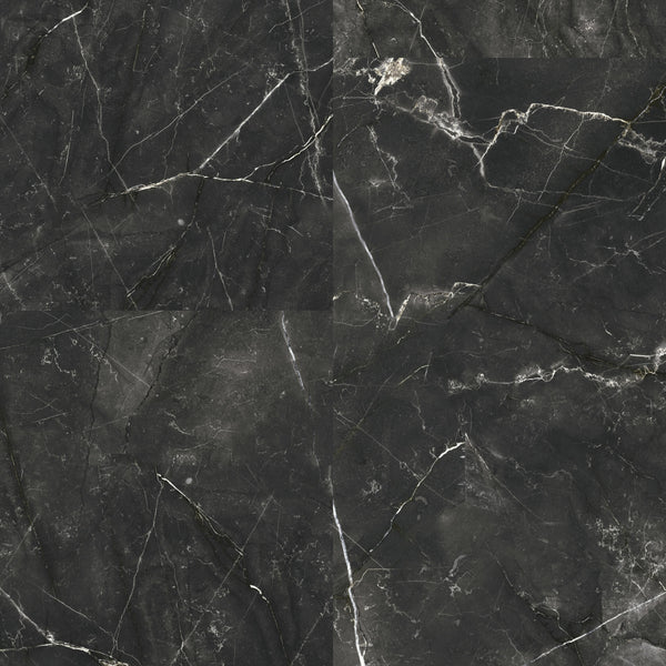 Tarkett iD Click Ultimate 55 Naturals Marquina Grande Black Klick-Vinyl, Dekorbild in Steinoptik