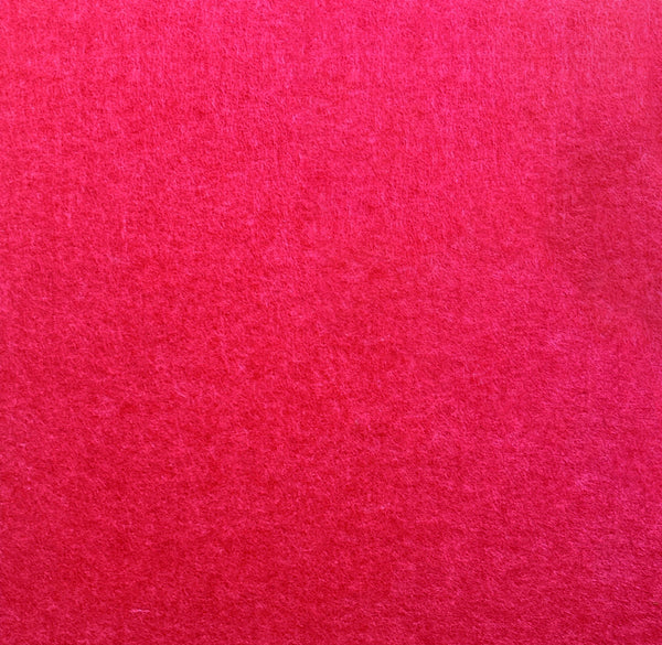 Jangal Modular Wall Red PET-Filz-Wandpaneel, 52x52 cm, rote Wanddekoration für modernes Raumdesign