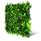 Jangal Wandpaneel Jangal Modular Wall Tropic mit gemischter Flora, 52 x 52 cm, naturbelassenes Tropic-Design