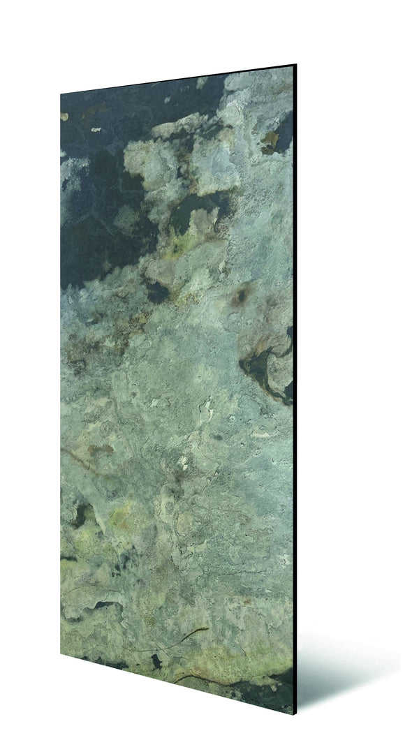Jangal modular Wandpaneel aus Patina Slate, Steinoptik, 52 x 104 cm, moderne Wandgestaltung mit Naturstein-Design