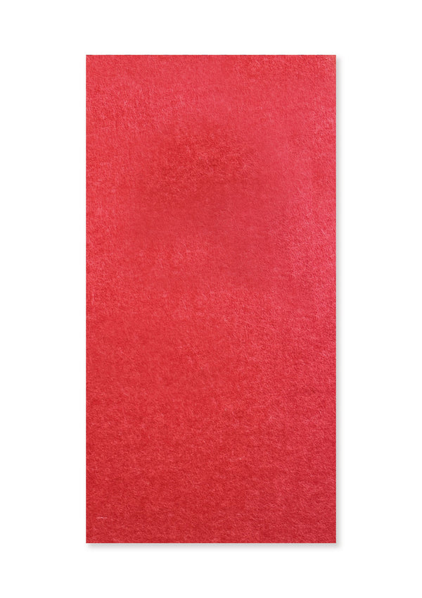 Jangal Wandpaneel Red, modular PET-Filz-Wandpaneel, 52 x 104 cm, rotes Wanddekor, modernes Wanddesign
