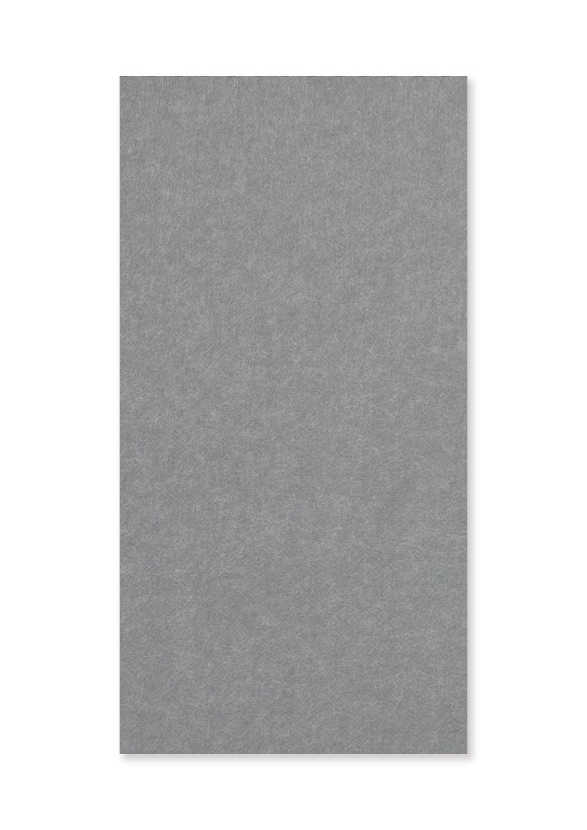 Jangal Wandpaneel Modular Wall Platinum Grey aus PET-Filz, beidseitig bevelt, 52 x 104 cm, moderne Wanddekoration in grau