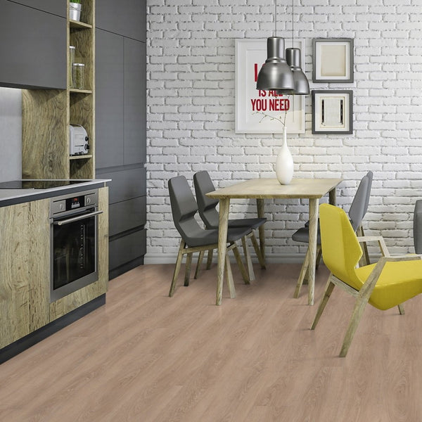 Vinylboden Gerflor Creation 30 Charming Oak Beige 1278 in natürlicher Holzoptik, klebevinyl, detailreiche Oberfläche