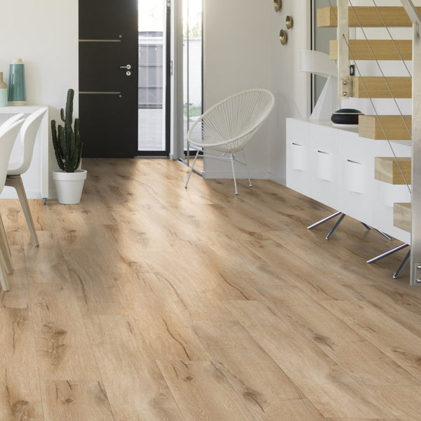 Gerflor Creation 40 Cedar Natural Vinylboden, Klebevinyl mit Holzmaserung, hellbraune Oberfläche, langlebiger Bodenbelag