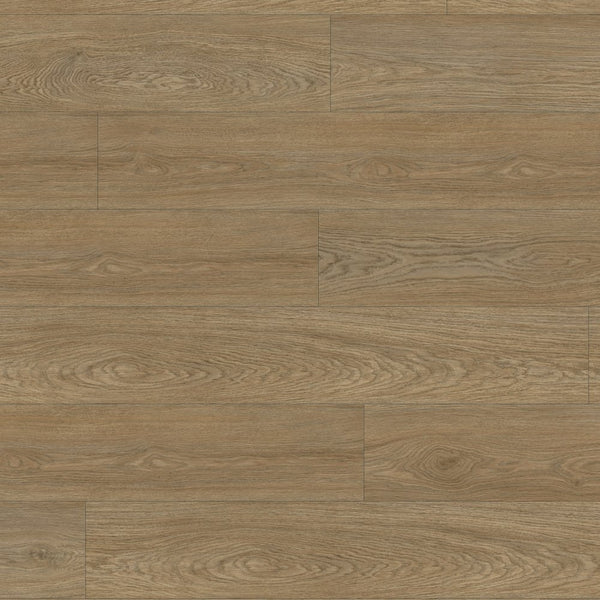 Gerflor Creation 40 Lounge Oak Chestnut Vinylboden, Klebevinyl mit Holzoptik in braun, Nahaufnahme des Bodenbelags