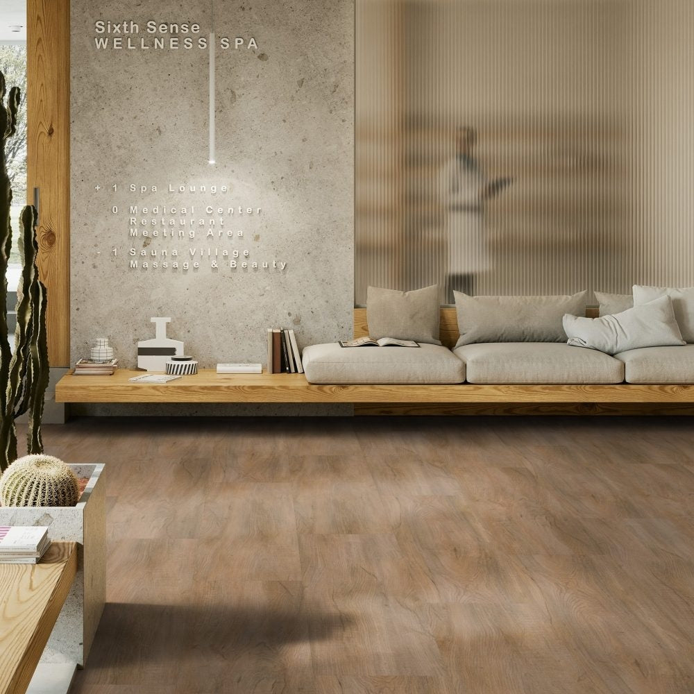 Gerflor Creation 40 Zen Swiss Oak Golden Vinylboden, klebevinyl, geöltes Eichendekor, langlebige und elegante Bodenbelagsoption