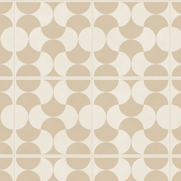 Gerflor Creation 55 Luna Beige Vinylboden, Klebevinyl, beige, mit strukturierter Oberfläche, langlebig und leicht zu reinigen