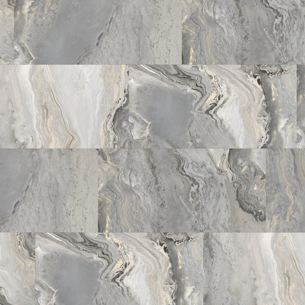 Vinylboden Gerflor Creation 55 Resin Marble 1757 mit Marmor-Design, langlebiges Klebevinyl für Inneneinrichtungen