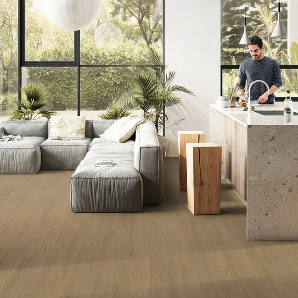 Gerflor Creation 55 Tamo Natural 1561 Vinylboden, Klebevinyl mit Holzmaserung und natürlichem Design, in hellen Braun- und Beigetönen