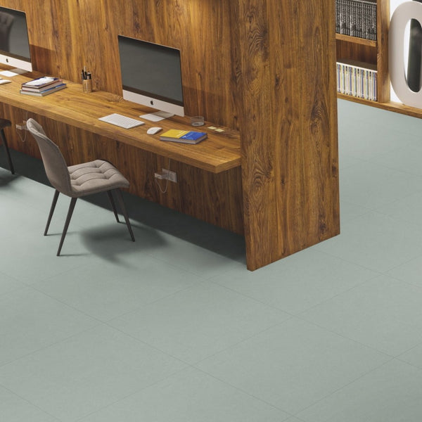 Vinylboden Gerflor Creation 55 Urban Street Cobalt 1727, Klebevinyl, mit urbanem Design und blauer Farbgebung, detailreiche Oberfläche