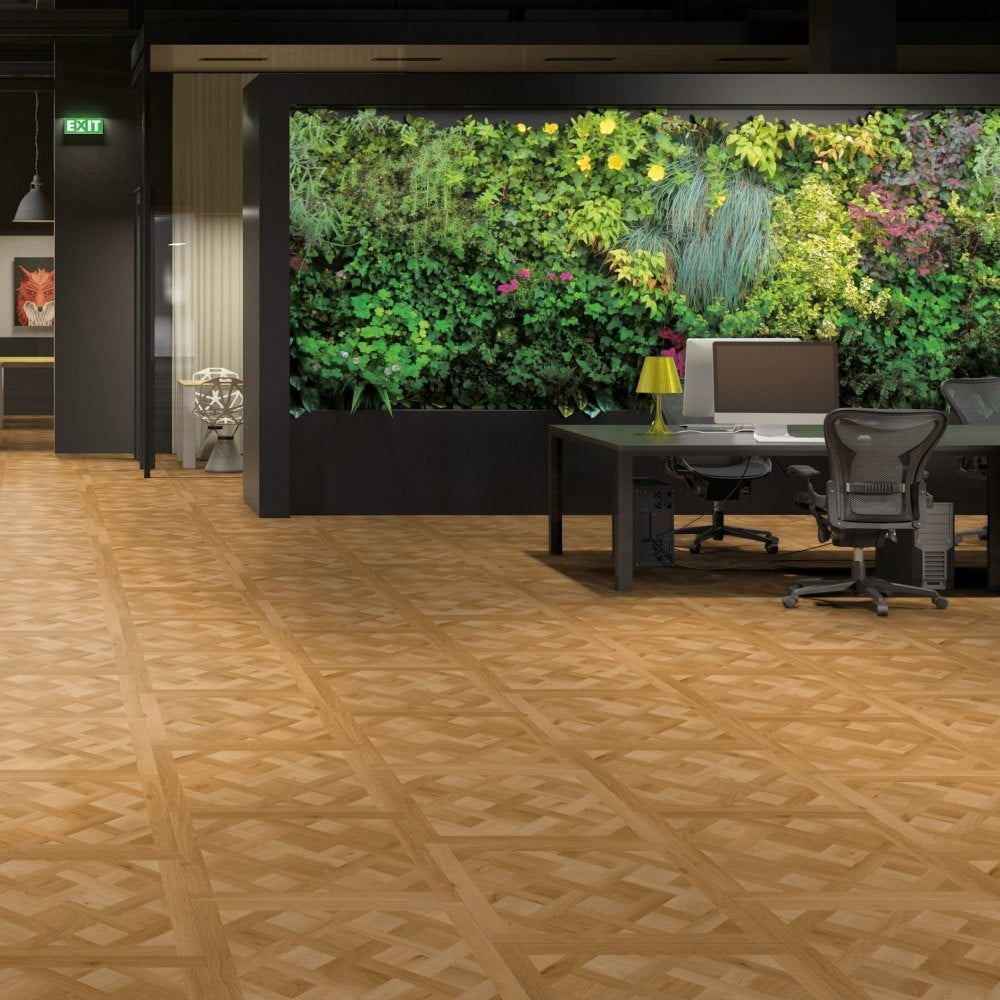 Gerflor Creation 55 Solid Clic Versailles Blond Vinylboden, Klick-Vinyl mit hellem, holzähnlichem Design.
