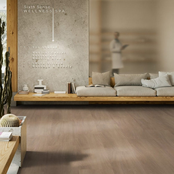 Gerflor Creation 55 Zen Bostonian Oak Vinylboden, Klebevinyl mit edlem Holzmuster, langlebig und stilvoll für Innenräume