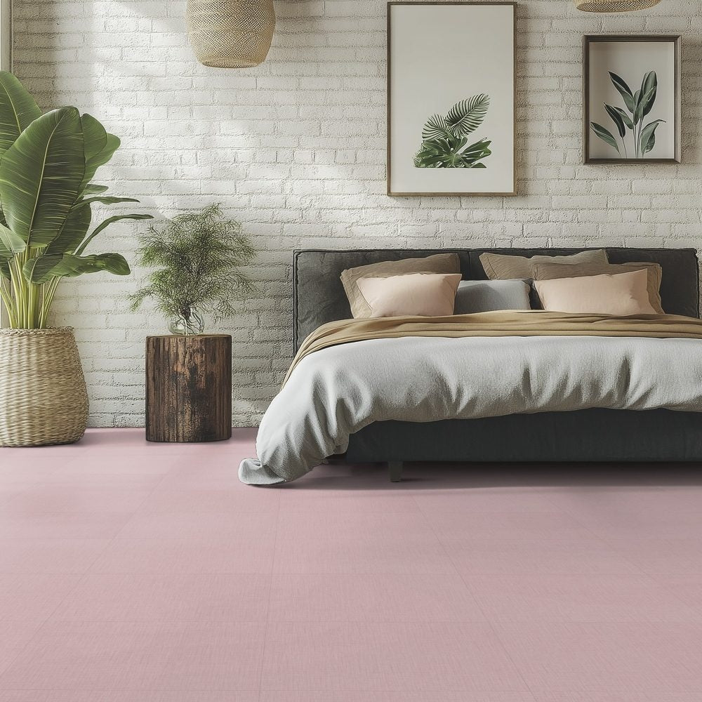 Gerflor Creation 55 Solid Clic Zen Finesse Poudre Vinylboden, Klick-Vinyl mit Holzoptik, braun und hellgrau, moderne Design, strapazierfähig