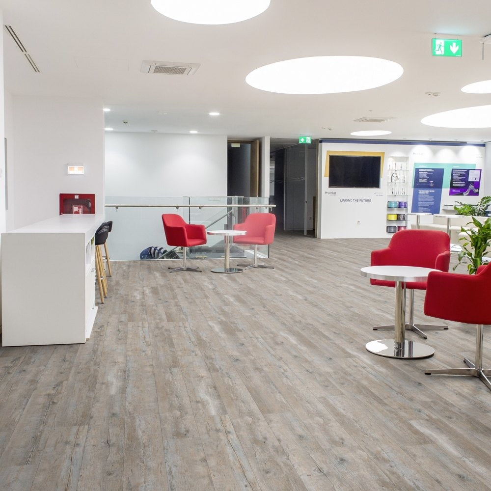 Gerflor Creation 40 Ranch 0456 Klebevinylboden mit Holzmuster, strapazierfähig und langlebig, für Wohn- und Gewerbebereiche