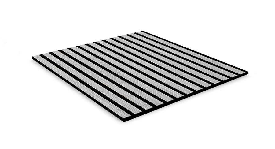 Jangal Oulanka Eichen-Furnier-Wandpaneel, modular, akustisch, 52 x 52 cm, dekoratives Wandpaneel für moderne Räume