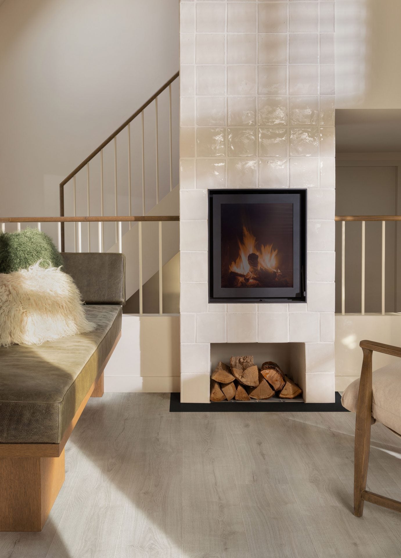 Moduleo Klick-Vinylboden Wistman Oak 63220 mit Trittschalldämmung, authentische Holzoptik und strapazierfähige Oberfläche.