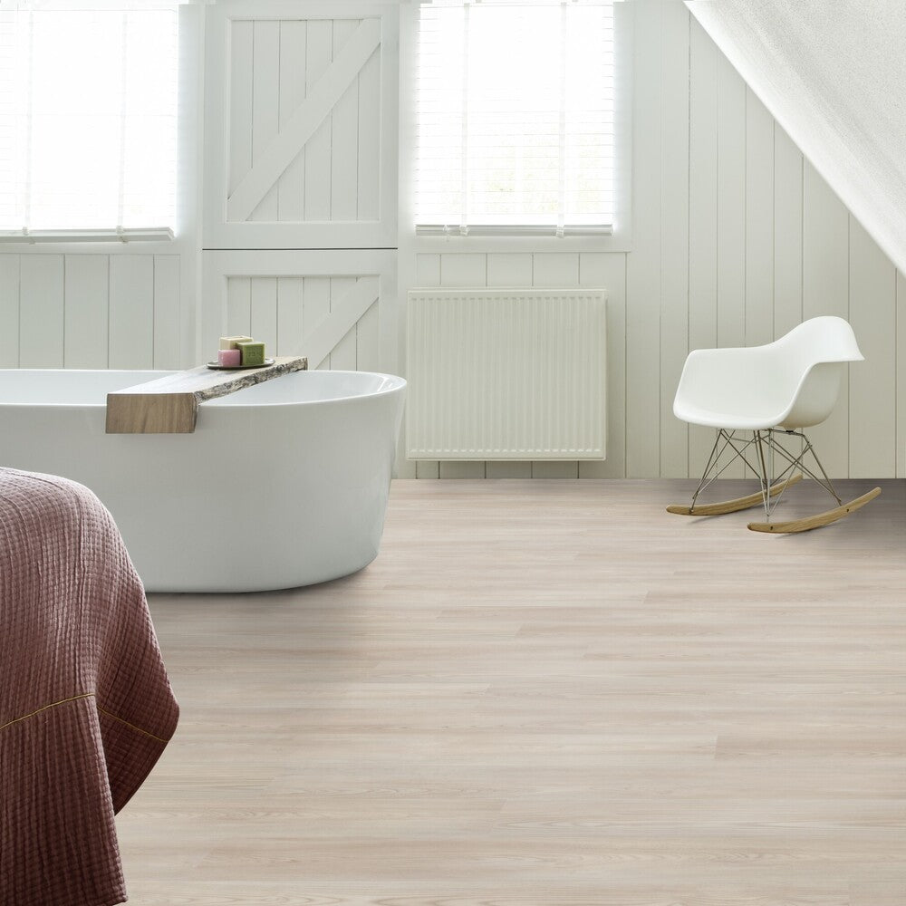 Moduléo Roots 55 Mexican Ash Vinylboden, Klebevinyl mit Holzmaserung in natürlichem Holzdesign, Bodenbelag für Innenräume