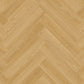 Modulor LayRed 55 Dingle Eichen-Vinylboden mit Fischgrätmuster und Trittschalldämmung, Klick-Vinyl von Moduleo