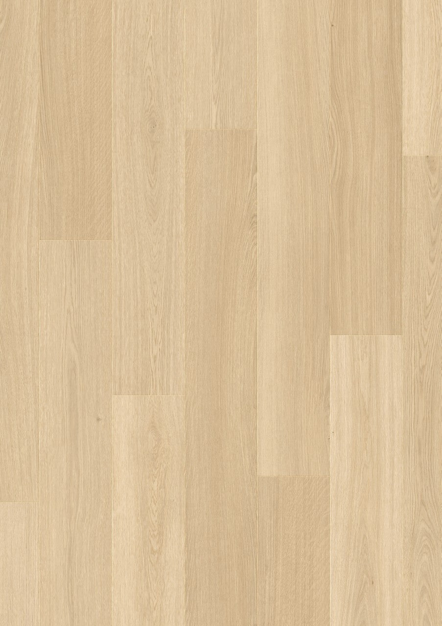 Moduleo LayRed 55 Haarlemmer Oak Klick-Vinylboden mit Trittschalldämmung, natürliche Holzstruktur und braune Farbtöne.