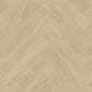 Moduleo LayRed 55 Laurel Oak Vinylboden mit Fischgrätmuster und Trittschalldämmung, Klick-Vinyl, braunes Holzdesign
