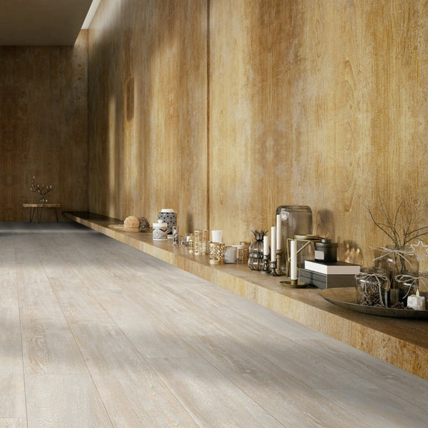 Gerflor Creation 40 White Lime Vinylboden, Klebevinyl, helle, strukturierte Oberfläche, für Innenräume