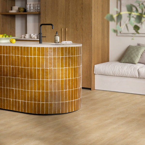Modulö Vinylboden LayRed 55 Laurel Oak mit Trittschalldämmung, Klick-Vinyl, braune Holzoptik, für Wohnräume