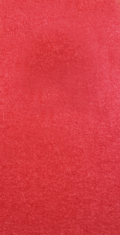 Jangal Wandpaneel aus PET-Filz in Rot, modular, 52x104 cm, dekoratives Wanddesign für modernes Zuhause