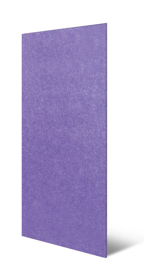 Jangal Modular Wandpaneel aus PET-Filz in Violett, 52 x 104 cm, modernes Wanddekor für stylische Innenräume