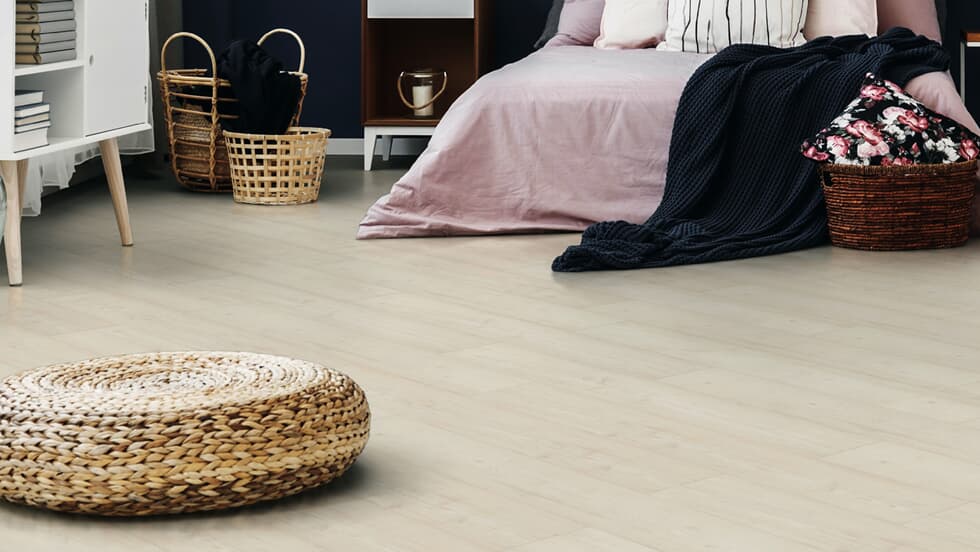 Vinylboden Project Floors floors@home PW 3022, Klebevinyl, in hellem Holzdesign, für moderne Räume, sichtbare Oberflächenstruktur