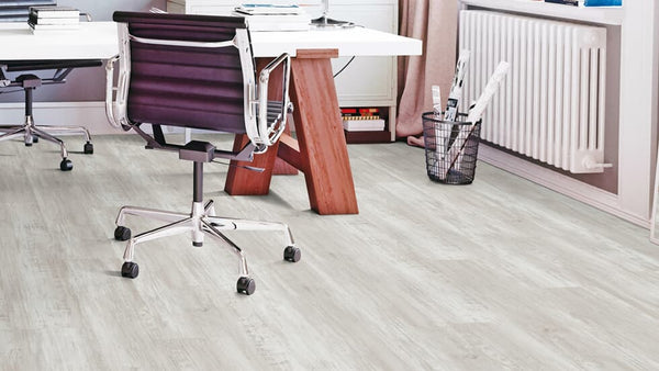 Vinylboden Project Floors floors@home PW 3070 Klebevinyl in hellgrauer Farbe, detailreiche Textur, für Wohnräume und Flure