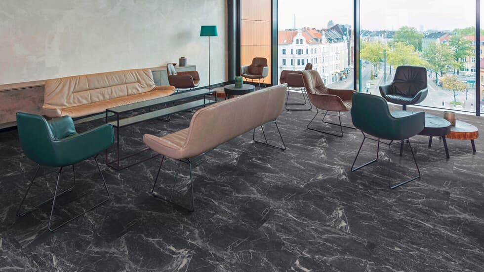 Vinylboden Project Floors floors@work MA 310 Klebevinyl, detailreiche Nahaufnahme des strapazierfähigen Bodenbelags in Raumoptik