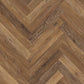 Vinylboden Project Floors floors@work PW 1261 Fischgrät im Flur, Klebevinyl mit Holzoptik, 457×76 cm, dekoratives Fischgrätmuster