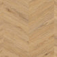 Vinylboden Projekt Floors floors@work Chevron PW 3350 Klebevinyl, rechteckiges Muster, hellbraune Farbtöne, strapazierfähige Oberfläche