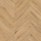 Vinylboden Project Floors floors@work PW 3350 Fischgrät, 457×76 cm, Klebevinyl, braune Holzoptik, geordnetes Fischgrätmuster