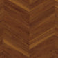 Vinylboden Project Floors floors@work Chevron PW 3535, Klebevinyl mit schwarzem und weißem Chevron-Muster, Nahaufnahme