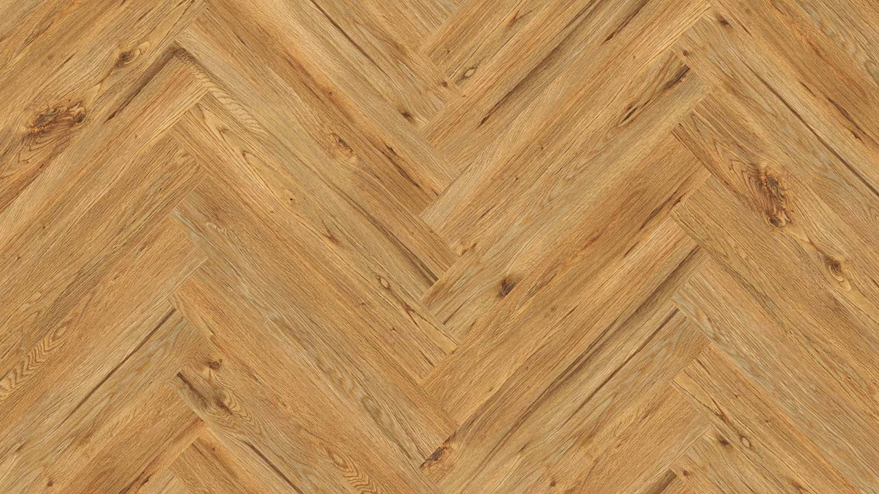 Vinylboden Project Floors floors@work PW 3840 Fischgrät, 457x76 mm, Klebevinyl, sichtbare Fischgrät-Design und Holzoptik