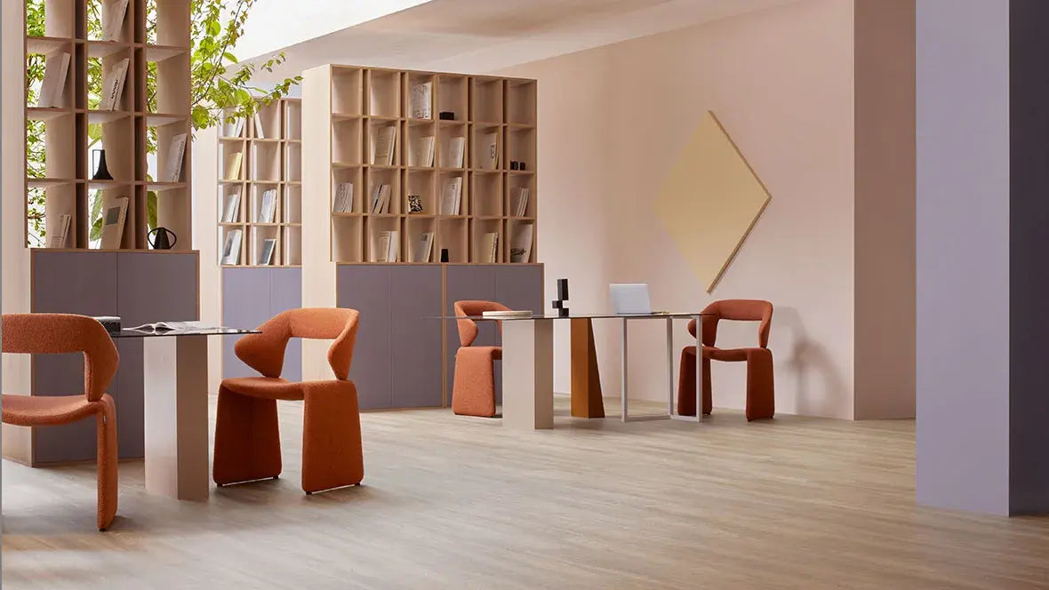 Forbo Weathered Serene Oak, im Raum verlegt