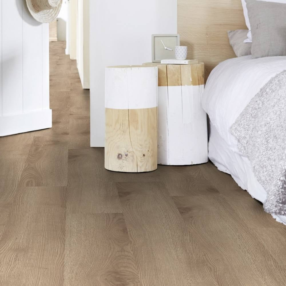 Tarkett iD Inspiration 30 Classics Eichenholzboden, Klebevinyl, natürliche Optik, moderner Vinylboden für Wohnräume