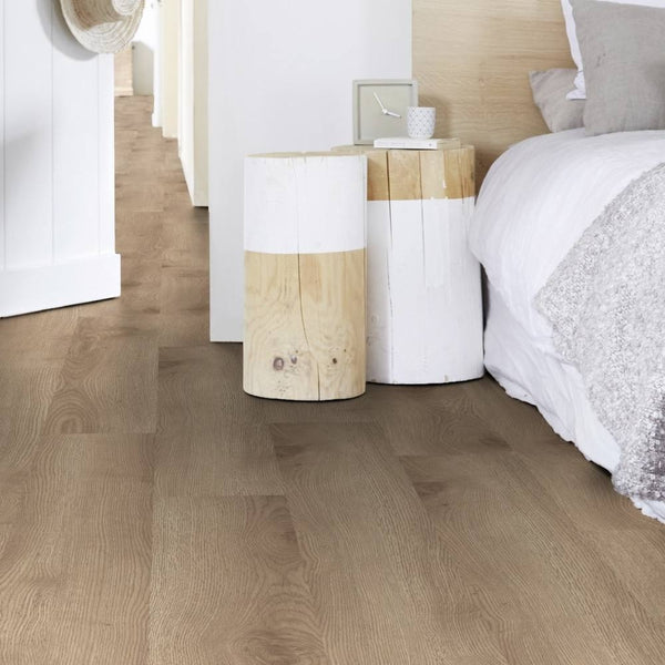 Tarkett iD Inspiration 30 Classics Eichenholzboden, Klebevinyl, natürliche Optik, moderner Vinylboden für Wohnräume