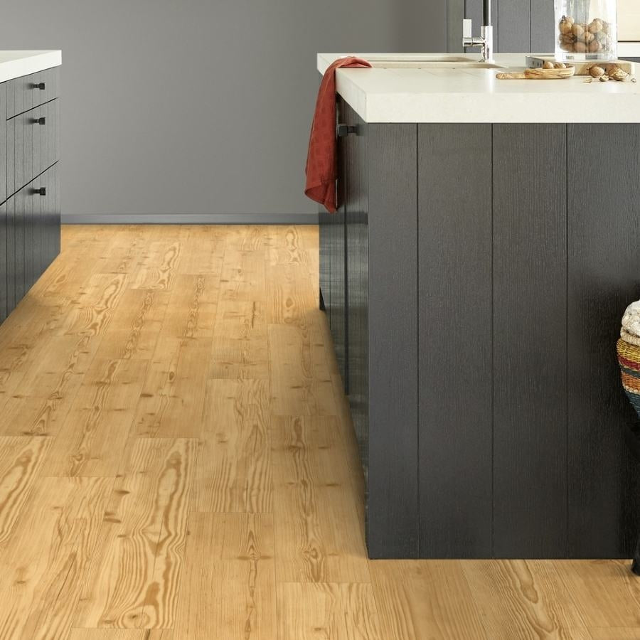 Vinylboden Tarkett iD Inspiration 30 Naturals Classic Pine, helles Holzdesign, Klebevinyl mit natürlicher Holzmaserung, langlebig