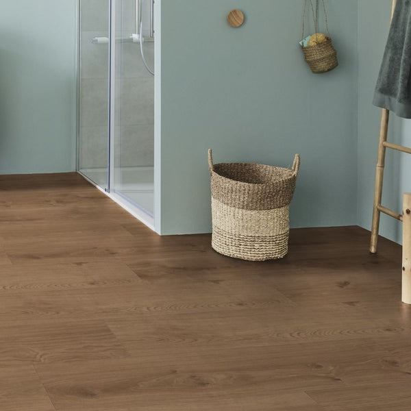 Tarkett iD Inspiration 30 Naturals Nomad Oak Oat Vinylboden, Klebevinyl mit natürlicher Holzoptik, helles Eichenmuster